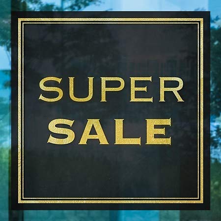 CGSignLab | Супер Разпродажба - Класическа златна верижка за прозорци | 5 x5