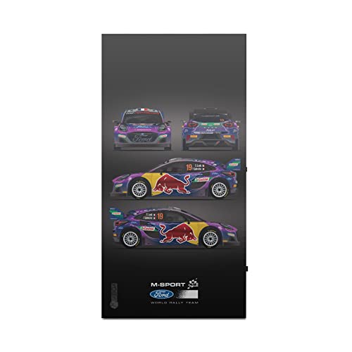 Дизайн на своята практика за главата Официално Лицензиран M-Sport Ford World Rally Team Ford Puma Лилаво Видове Графики Vinyl Стикер