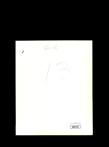 Ралф Кука JSA Coa Подписа Реколта 4x5 1950-те години Ню Йорк Янкис Оригиналната снимка с Автограф
