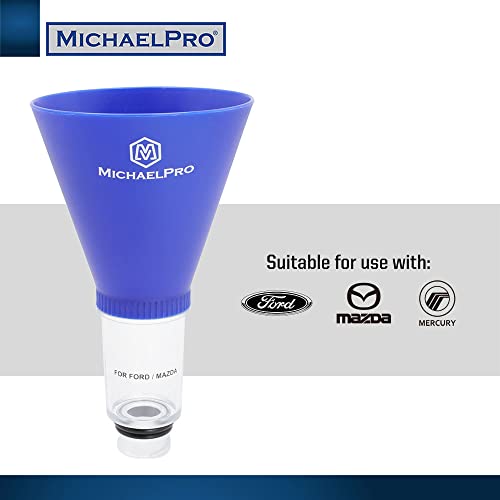 MichaelPro MP009076 Маслоотливная фуния за автомобили на Ford и Mazda | Дизайн без помощта на ръцете за смяна на масло, спестява