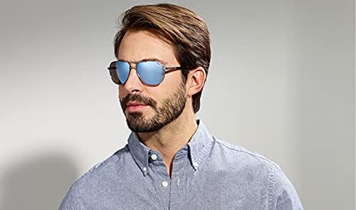 Слънчеви очила с Revo Conrad: Поляризирани лещи с UV филтър, Метална дограма-авиатор, Хромирани рамки с графитовыми лещи