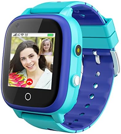 ele ELEOPTION актуализирани умен часовник 4G за момичета и момчета, водоустойчив умни часовници с поддръжка на Wi-Fi IP67, Wi-Fi