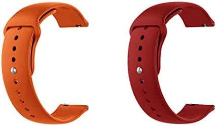 Быстросъемный каишка за часовник ONE ECHELON, съвместим с Huawei Watch GT 3 SE, каишка силикон за часовника 46 мм с ключалка на