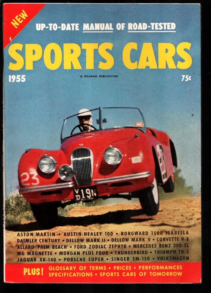 Спортни автомобили # 1 1955-1-ра-Статистика, информация и снимки на най-добрите спортни автомобили-Родословие на Южните Щати-е включена в COA-VF