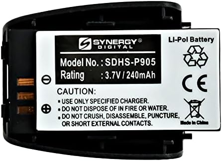 Батерия за цифрови безжични слушалки Synergy, работи с безжични слушалки AT & T TL-7910 (Li-Pol, 3,7 В, 240 mah) голям капацитет,