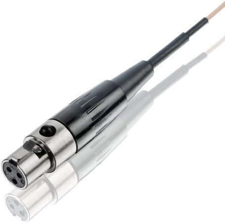 Countryman E6DW6L1AD Пружинистые слушалки E6 насочени действия с кабел с диаметър от 1 мм за предавателя Audix (светло бежово)
