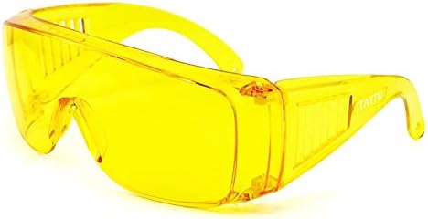 Очила TATTU G1 със защита от ултравиолетови лъчи, Антибликовые, които Правят напрежение в очите, Подобряване на нощното виждане за шофиране през нощта, жълти
