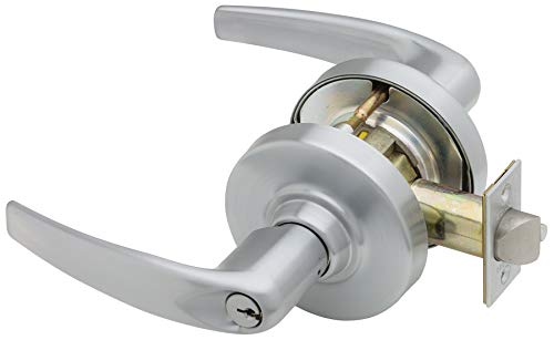 Цилиндрична ключалка Schlage Commercial ND53OME605 серия ND Grade 1, Функция отваряне на Повратна /Кнопочным заключване, конструкция