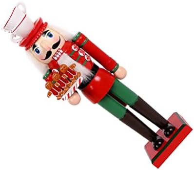 Коледен Лешникотрошачката Войници Кукли на Декорация: 38 см Стои Лешникотрошачката Дървена Кукла-Марионетка Коледни Играчки Подаръци