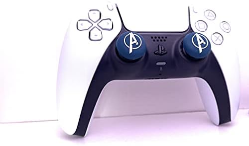 Сини Тематични дръжки за палеца, съвместими с Playstation, PS5, PS4, Xbox One, Xbox Series X / S