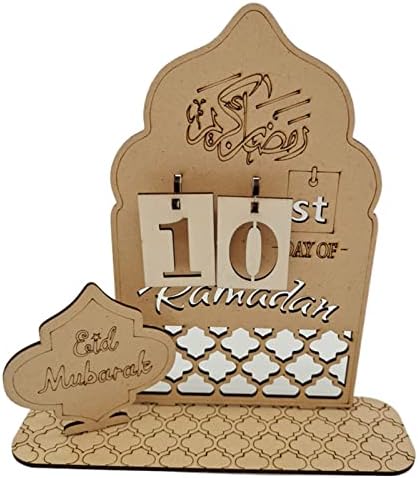 Нов календар за обратно броене направи си САМ декорация на Дървени подаръци за обратно отброяване Декорация на дома украса на подарък