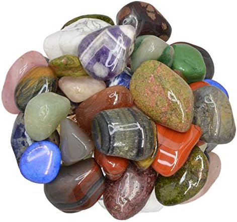 Хипнотични скъпоценни камъни Материали: 2 кг Рядка смес камъни от Африка - Среден размер - от 1 до 1,25 - много пластични полирани