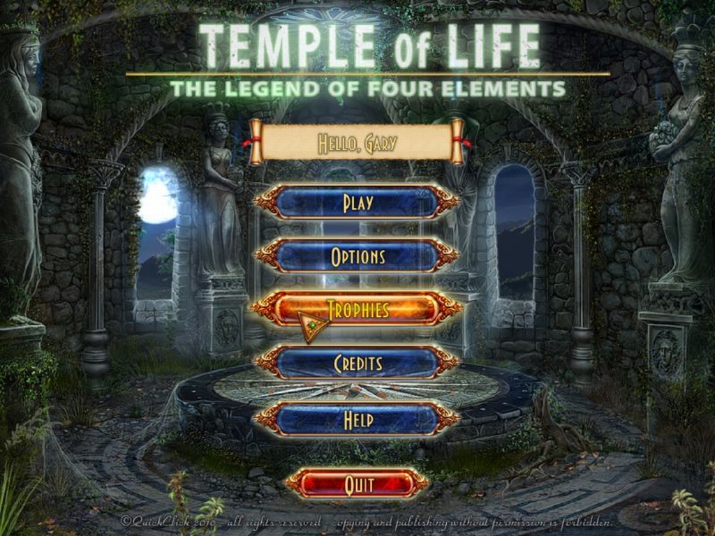 Храмът на живот: Легенда за четирите стихиях [Изтегляне]