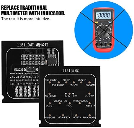 Тестер на дънната платка на компютър, Обувки Такса 2 в 1, Диагностична Карта BGA CPU 1151, Led Тестер дънната платка и CPU Socket