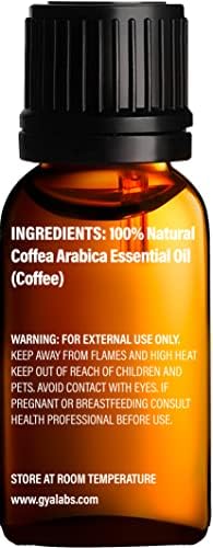 Кафе масло за растежа на косата и Етерично масло от Евкалипт за набиране на Обектите - Чисти Етерични масла за Терапевтични