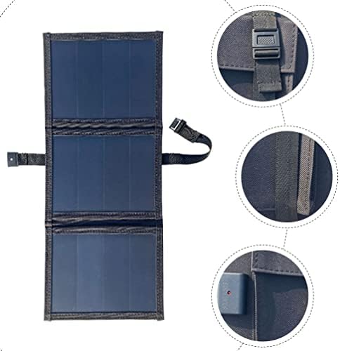 Зарядни устройства Sosoport Преносими Зарядни устройства за Слънчеви панели 1 Комплект Сгъваеми Слънчеви панели Удобно Зарядно За
