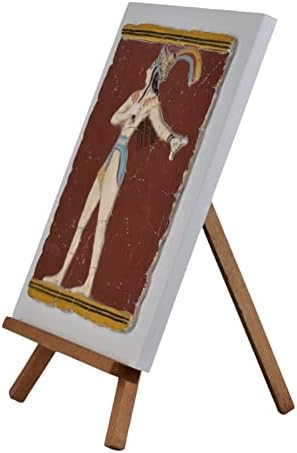 Принц Лилии Кносс Малка Фреска На машината Минойска дворец на Крит 1500 г. пр. хр