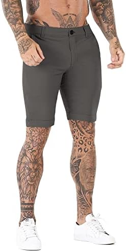 Мъжки Панталони Shorts GINGTTO 9С къс ръкав от еластичен материал по вътрешен шев