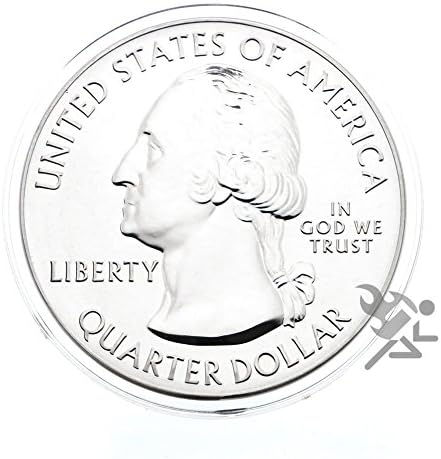 Капсули за монети Air-Tite Z5 директно намаляване на по 5 грама, America the Beautiful Silver Bullion, 5 опаковки