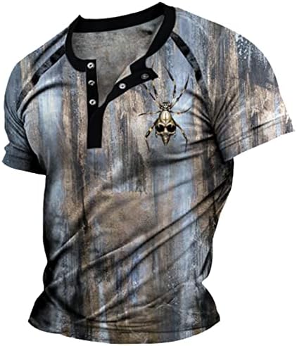 2023 Нова Мъжка Тениска с къс ръкав и Копчета, с Родословие Топ с домашен Любимец Модел, Мъжки Блузи с Дълъг Ръкав