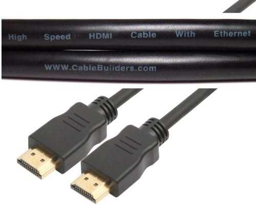 Cable строители на 6 Фута Високоскоростен HDMI Кабел с Ethernet