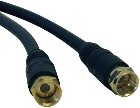 Коаксиален кабел Трип Lite RG59 с части за свързване, F-тип, на 12 фута (A200-012)