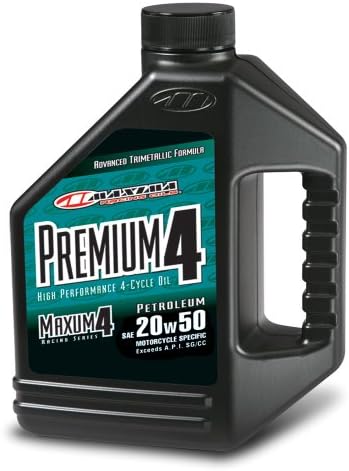 Масло за мотоциклетни двигателя Maxima Racing Oils 35901-2PK Premium4 20w50 обем 1 л, 2 опаковки