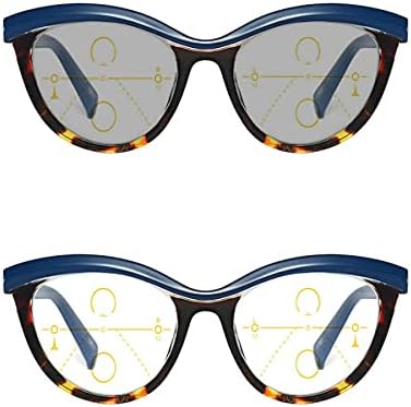 mincl прогресивно мультифокальные очила преходни слънчеви очила фотохромичните очила за четене женски далечния и близкия двойно