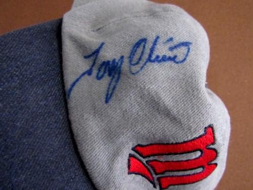 Тони Oliva 3 X Вата Шампион на Минесота Туинс Копито Подписа Авто Реколта Шапка Jsa - Шапки MLB С Автограф