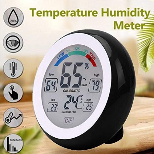 Термометър WODMB Цифров стаен термометър, Влагомер Сензорен датчик за температура на Монитора на влажността в помещението