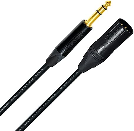 Най-добрите В СВЕТА на кабели 5-крак четириядрен балансиран кабел за свързване, обичай с помощта на тел Mogami 2534 и щепсела за