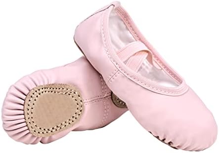 Балетные обувки Stelle за момичета, туфли за Деца, Мека Кожена Танцови Обувки за Момчета за Бебета/Малки деца/Големите деца
