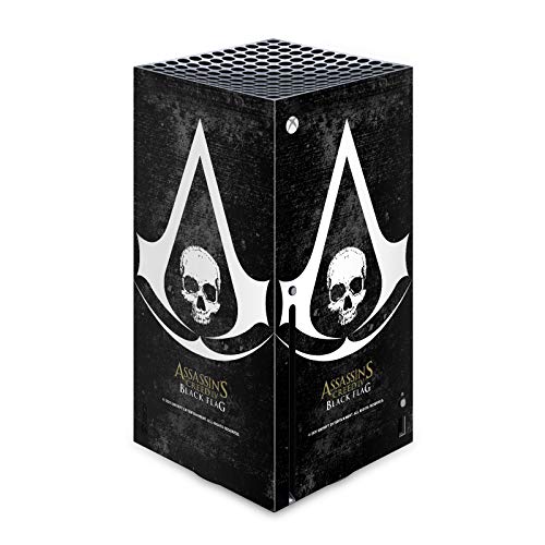 Дизайн на своята практика за главата Официално Лицензиран Assassin ' s Creed Гръндж Черен Флаг Лога Vinyl Стикер Детска Стикер На
