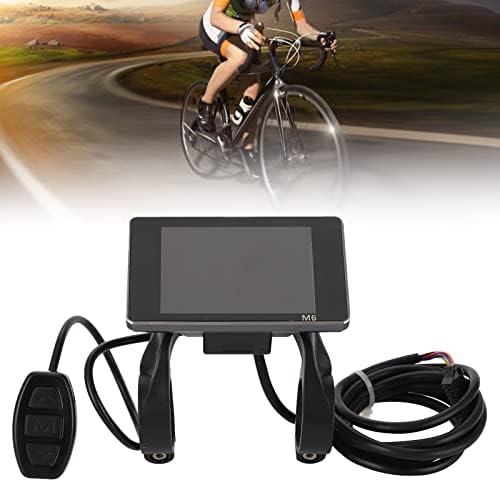 LCD панел за електрически велосипед Luqeeg - 36V 48V M6 LCD дисплей, М мощност на Електрическото колело, Компютърен контролен Панел,