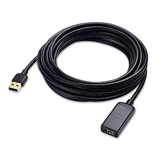 Кабел Има значение Активен USB-удължител 16,4 фута / 5 м (активен USB удължителен кабел, USB кабел от мъжа към жената) за уеб камера,