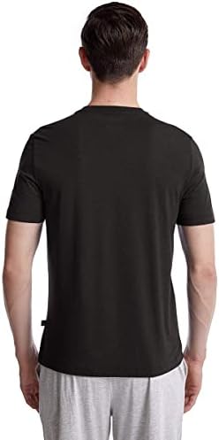 Мъжки тениски, БАМБУК COOL, Однотонная Тениска с къс ръкав и V-образно деколте, Многопластова Тениска от Бамбукова Вискоза за Мъже