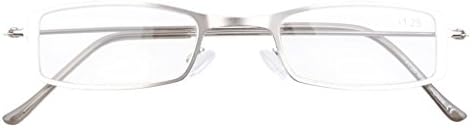 Eyekepper Опаковка от 3 БР. Очила за четене в рамка от неръждаема Стомана за мъже и Жени