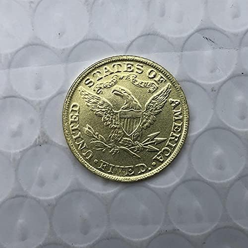 1846 Американски Монети Liberty Орел, Златна Криптовалюта, Любима Монета, Реплика, Възпоменателна Монета, Са Подбрани Монета, Щастлива