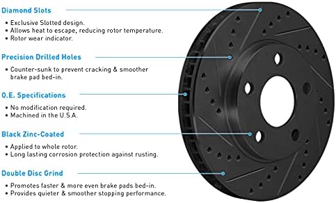 Комплект / типът на задните спирачки и ротори R1 Concepts |Размерът на Задните спирачни накладки | Спирачни ротори и подложки | накладките и ротори на Optimum OEp | Комплект обо