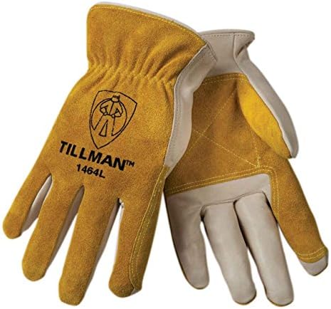 Ръкавици за шофьори Tillman 1464 от телешка кожа по-високо качество /Разрязващи - Големи (Оригиналната версия) (Original Version),