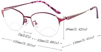 laureles / Фотохромичните Бифокални Очила За четене, Дамски Слънчеви Очила, Модерен Преход на Метална Дограма, Пресбиопия За Жени