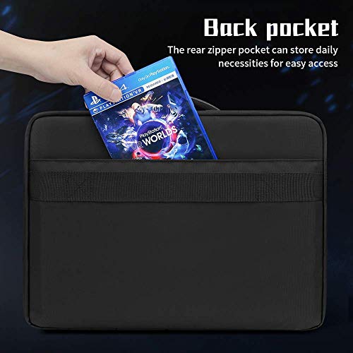 Калъф за носене на конзолата BUBM за PS5, Защитна чанта за PlayStation 5 През рамото си, Пътна чанта за съхранение на контролери,