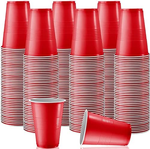 144 БР Еднократни Пластмасови чаши за партита Пластмасови чаши за партита 16 унции Пластмасови Чаши за баня за Еднократна употреба