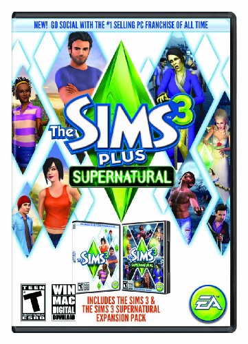 The Sims 3 Plus Supernatural (Mac) [Кода на онлайн-игра]