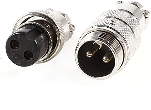 Aexit 16 мм Винт Аудио и Видео Аксесоари GX16-2 2Pin Мъжки Женски Конектор Кабел Включване на Съединители на променлив ток и Адаптери