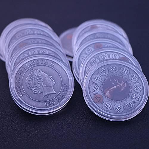 Ada Cryptocurrency Криптовалюта Любима Монета Възпоменателна Монета Дванадесет Съзвездия Стрелец Цвят На Слънцето Щастливата Монета