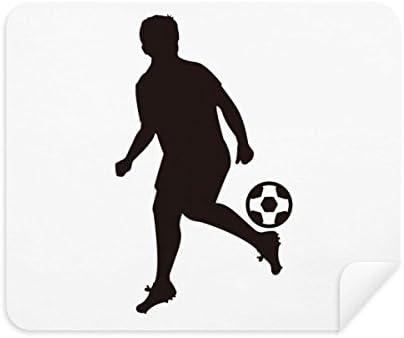 Футболен Футболен Спортен Контур Плат За Почистване на Екрана за Пречистване на 2 елемента замшевой Тъкан