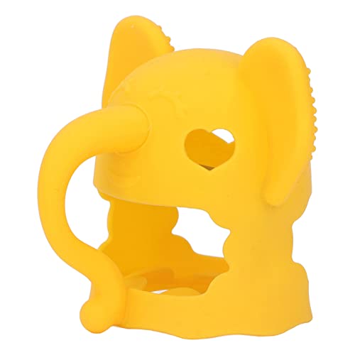 Жълти детски Ръкавици без пръсти-прорезыватель във формата на Слон, Успокояващ за никнене на млечни зъби при бебета, Подходящи за