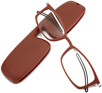 WANWAN Очила за четене в тънка рамка TR90 за Мъже И Жени със Защита от синя светлина за четене с мини-Ультракомпактным корпус