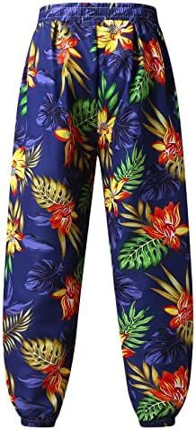 MIASHUI Memory Foam Мъжки Пролетно-Летни Панталони за всеки ден Универсални Боядисани Свободни Панталони Големи Размери Модни Плажни